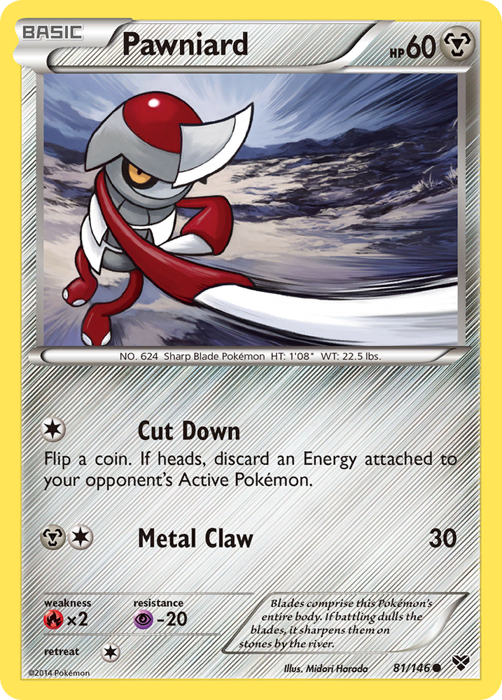 Pawniard (81/146) [XY: Base Set] Pokémon