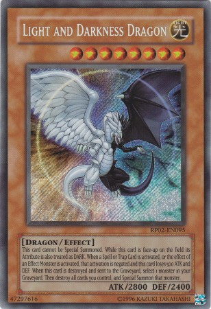 Light and Darkness Dragon [RP02-EN095] Secret Rare Yu-Gi-Oh!