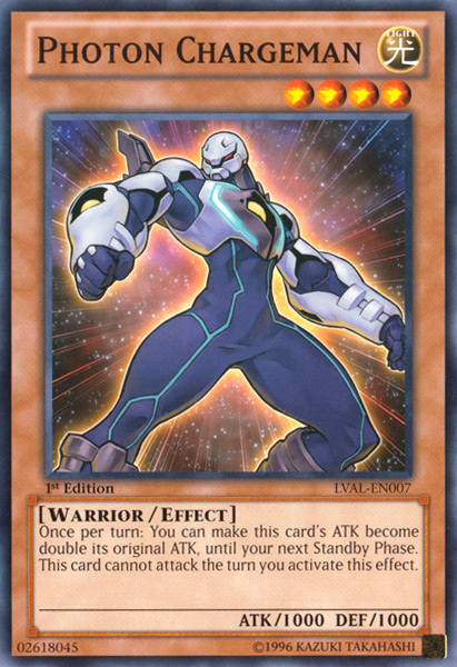 Photon Chargeman [LVAL-EN007] Common Yu-Gi-Oh!