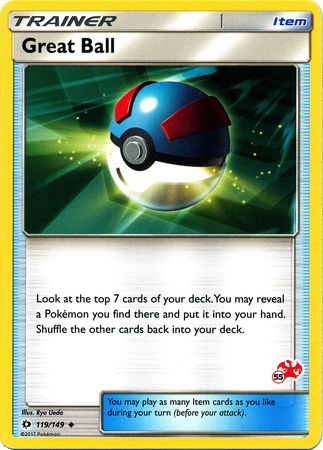 Great Ball (119/149) (Charizard Stamp #55) [Battle Academy 2020] Pokémon