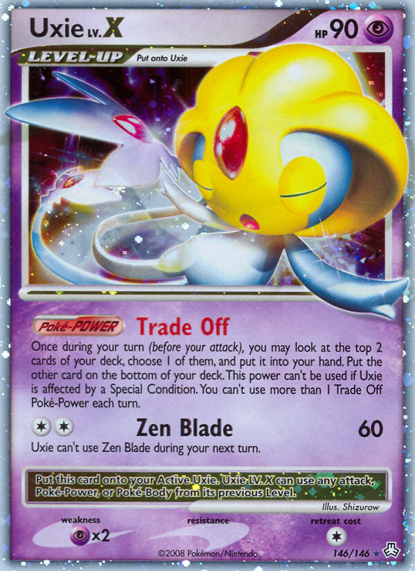 Uxie LV.X (146/146) [Diamond & Pearl: Legends Awakened] Pokémon