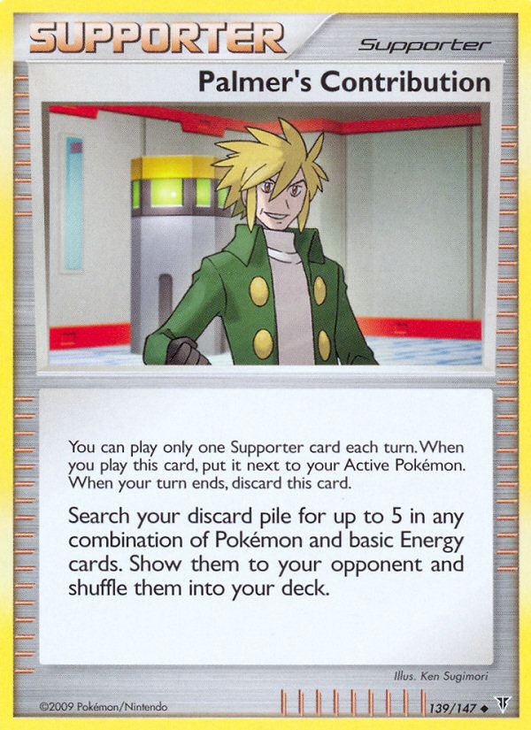 Palmer's Contribution (139/147) [Platinum: Supreme Victors] Pokémon
