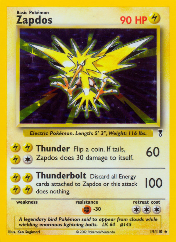 Zapdos (19/110) [Legendary Collection] Pokémon