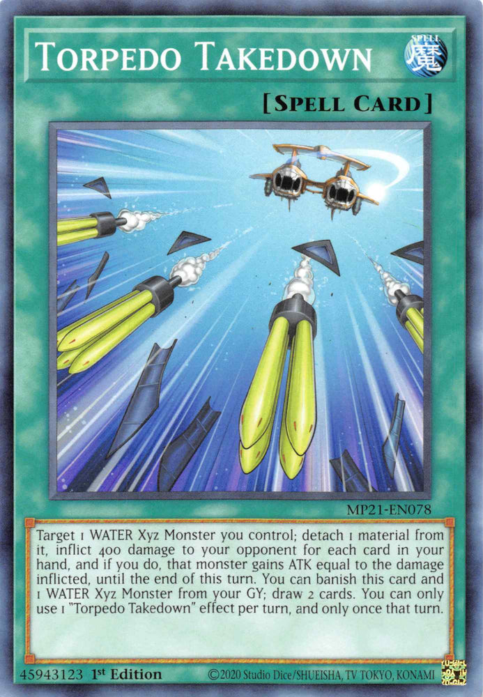 Torpedo Takedown [MP21-EN078] Common Yu-Gi-Oh!
