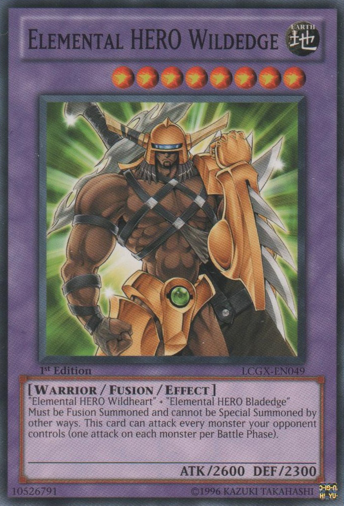 Elemental HERO Wildedge [LCGX-EN049] Common Yu-Gi-Oh!