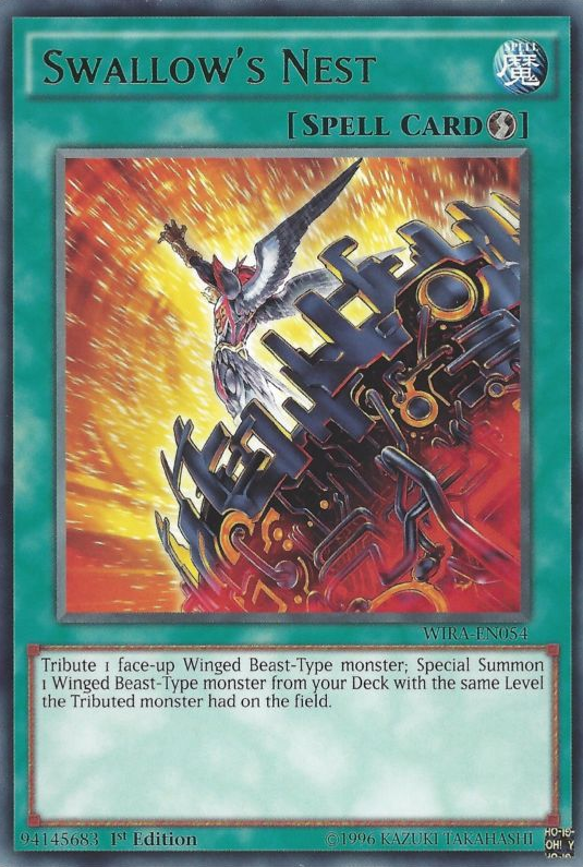 Swallow's Nest [WIRA-EN054] Rare Yu-Gi-Oh!