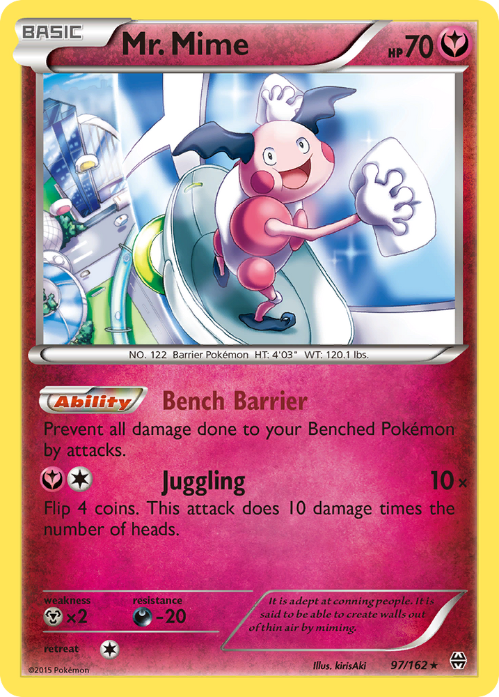 Mr. Mime (97/162) [XY: BREAKthrough] Pokémon