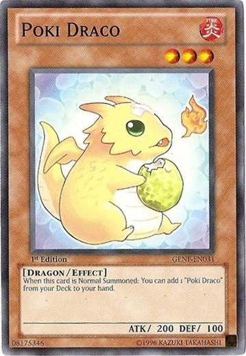 Poki Draco [GENF-EN031] Common Yu-Gi-Oh!