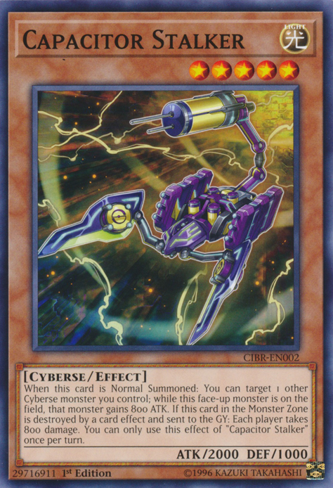 Capacitor Stalker [CIBR-EN002] Common Yu-Gi-Oh!