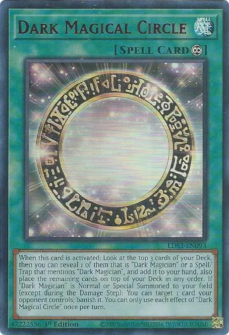Dark Magical Circle (Red) [LDS3-EN093] Ultra Rare Yu-Gi-Oh!