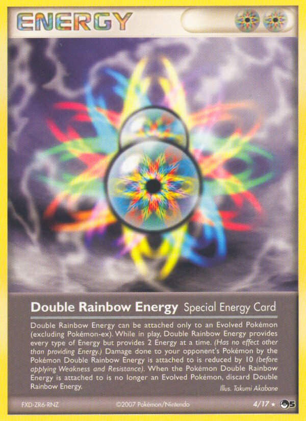 Double Rainbow Energy (4/17) [POP Series 5] Pokémon