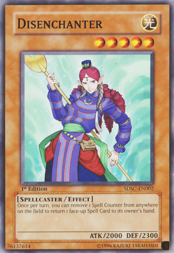 Disenchanter [SDSC-EN002] Common Yu-Gi-Oh!