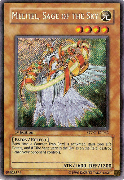 Meltiel, Sage of the Sky [STON-EN062] Secret Rare Yu-Gi-Oh!