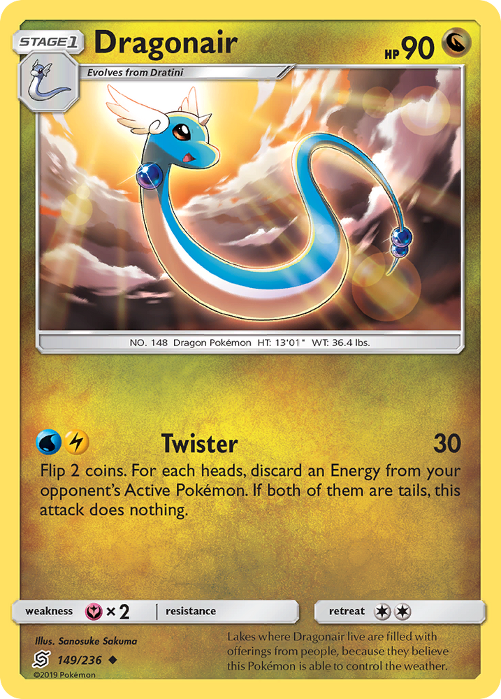 Dragonair (149/236) [Sun & Moon: Unified Minds] Pokémon