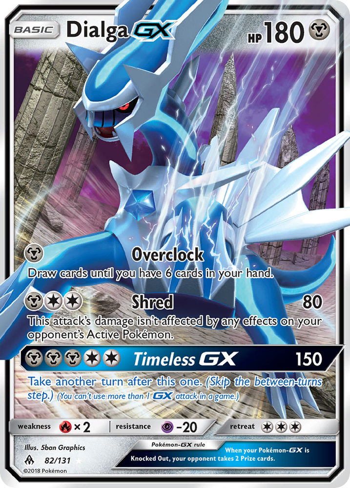 Dialga GX (82/131) [Sun & Moon: Forbidden Light] Pokémon