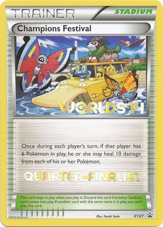Champions Festival (XY27) (2014 Quarter Finalist) [XY: Black Star Promos] Pokémon