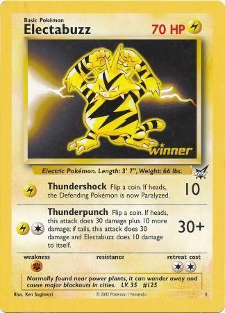 Electabuzz (1) (Jumbo Card) [Best of Promos] Pokémon