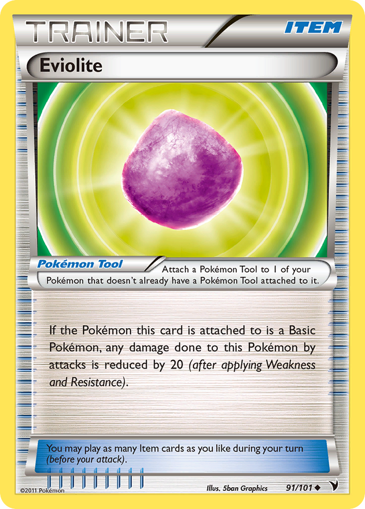 Eviolite (91/101) [Black & White: Noble Victories] Pokémon