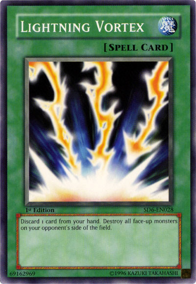 Lightning Vortex [SD6-EN028] Common Yu-Gi-Oh!
