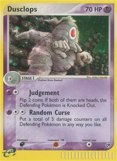 Dusclops (4/100) [EX: Sandstorm] Pokémon