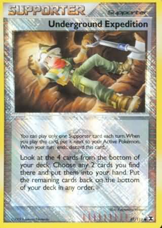 Underground Expedition (97/111) (League Promo) [Platinum: Rising Rivals] Pokémon