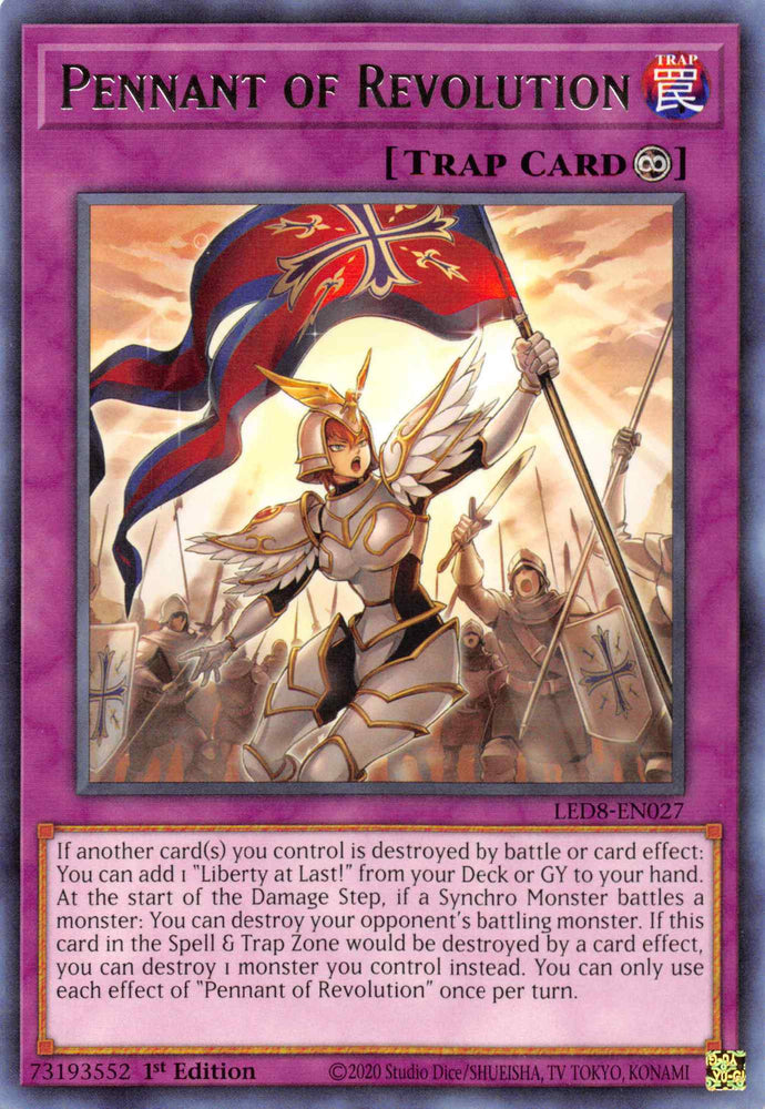 Pennant of Revolution [LED8-EN027] Rare Yu-Gi-Oh!