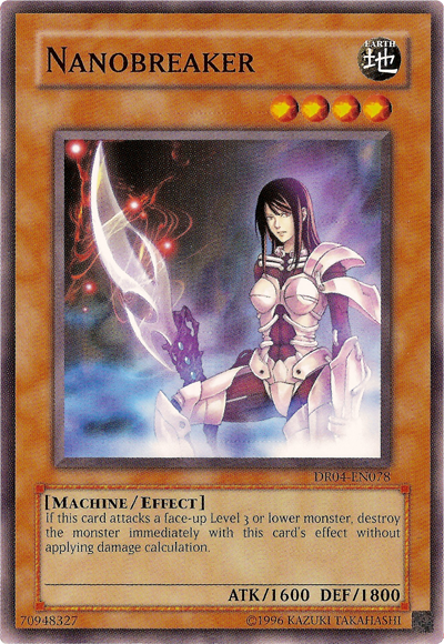 Nanobreaker [DR04-EN078] Common Yu-Gi-Oh!
