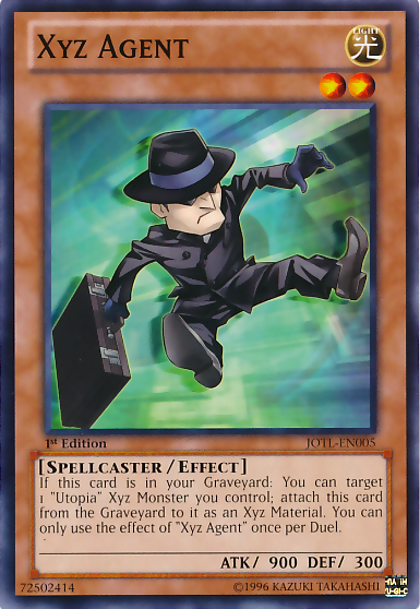 Xyz Agent [JOTL-EN005] Common Yu-Gi-Oh!