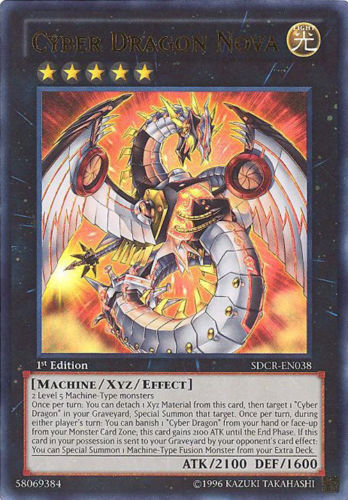 Cyber Dragon Nova [SDCR-EN038] Ultra Rare Yu-Gi-Oh!