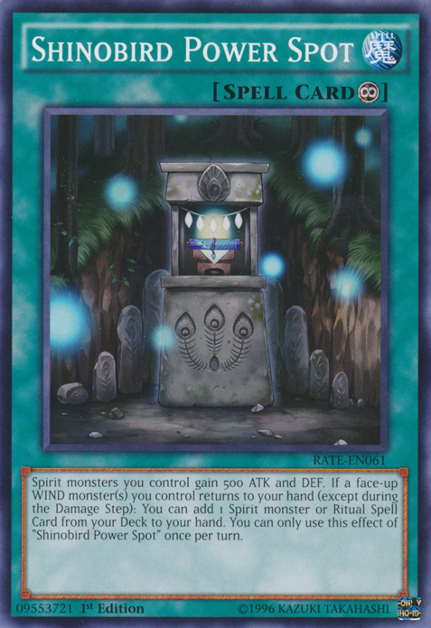 Shinobird Power Spot [RATE-EN061] Common Yu-Gi-Oh!