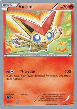 Victini (15/101) (Anguille Sous Roche - Clement Lamberton) [World Championships 2013] Pokémon