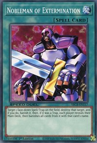 Nobleman of Extermination [SBCB-EN117] Common Yu-Gi-Oh!