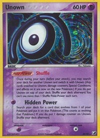 Unown (M) (M/28) [EX: Unseen Forces] Pokémon
