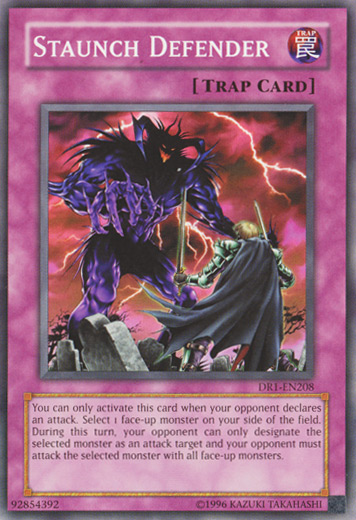 Staunch Defender [DR1-EN208] Common Yu-Gi-Oh!