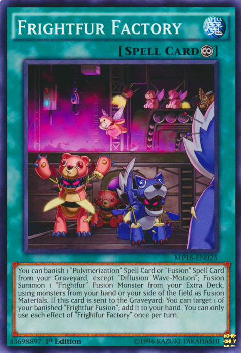 Frightfur Factory [MP16-EN025] Common Yu-Gi-Oh!