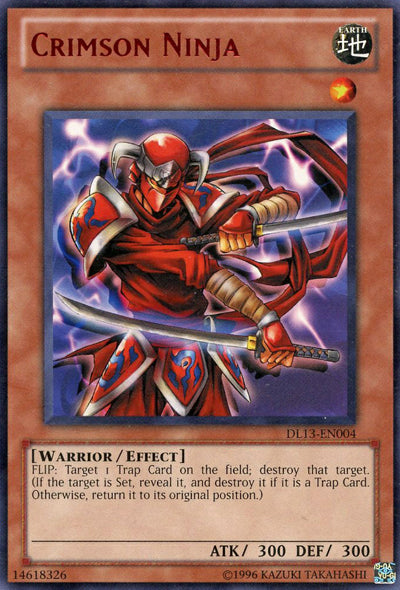 Crimson Ninja (Red) [DL13-EN004] Rare Yu-Gi-Oh!