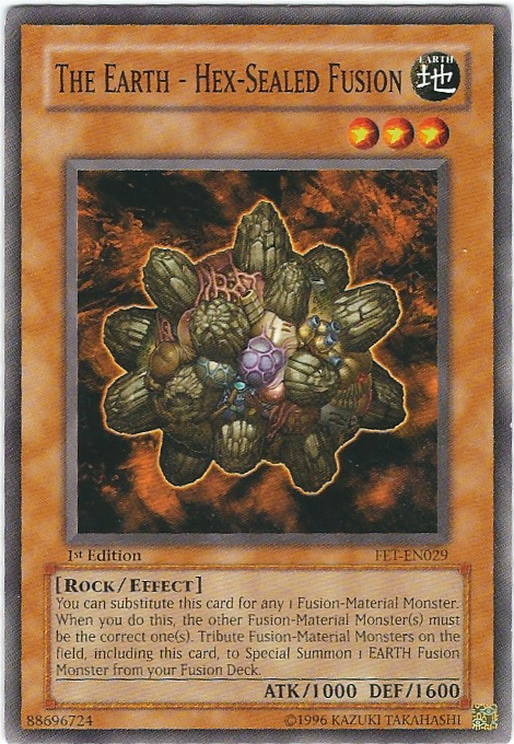 The Earth - Hex-Sealed Fusion [FET-EN029] Common Yu-Gi-Oh!