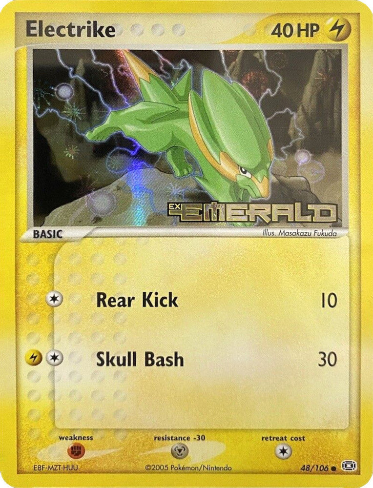 Electrike (48/106) (Stamped) [EX: Emerald] Pokémon