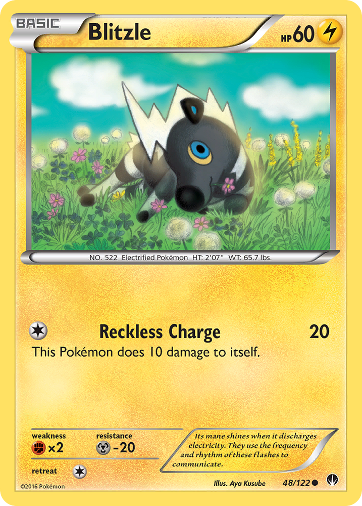 Blitzle (48/122) [XY: BREAKpoint] Pokémon