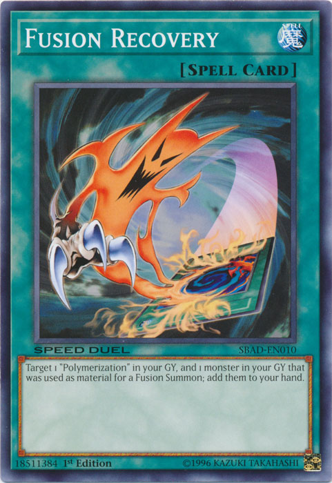 Fusion Recovery [SBAD-EN010] Common Yu-Gi-Oh!