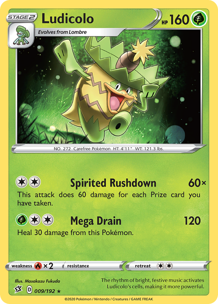 Ludicolo (009/192) [Sword & Shield: Rebel Clash] Pokémon
