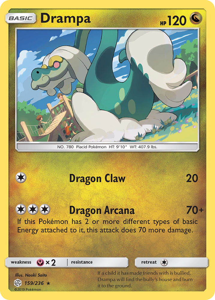Drampa (159/236) [Sun & Moon: Cosmic Eclipse] Pokémon