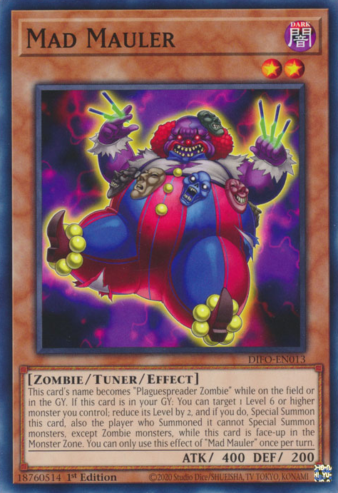 Mad Mauler [DIFO-EN013] Common Yu-Gi-Oh!