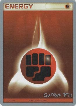 Fighting Energy (Bright Aura - Curran Hill's) [World Championships 2005] Pokémon