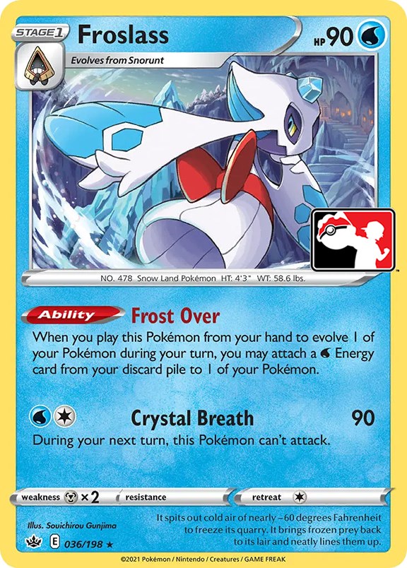 Froslass (036/198) [Prize Pack Series One] Pokémon