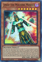 Jinzo the Machine Menace [LED7-EN031] Ultra Rare