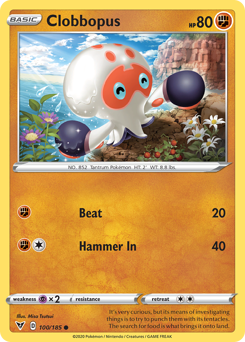 Clobbopus (100/185) [Sword & Shield: Vivid Voltage] Pokémon