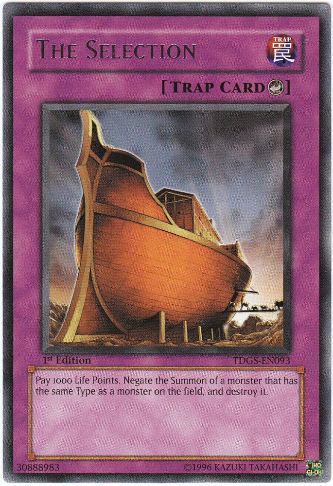 The Selection [TDGS-EN093] Rare Yu-Gi-Oh!