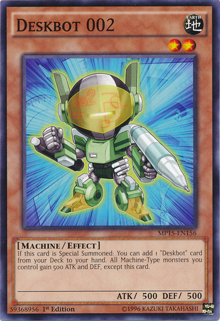 Deskbot 002 [MP15-EN156] Common Yu-Gi-Oh!