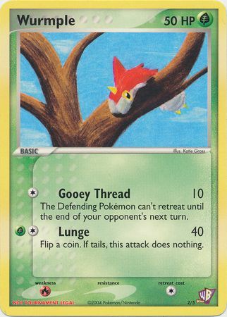 Wurmple (2/5) [Kids WB Promos] Pokémon